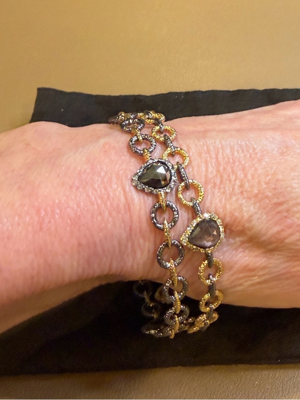 Set of Alexis Bittar bracelets.